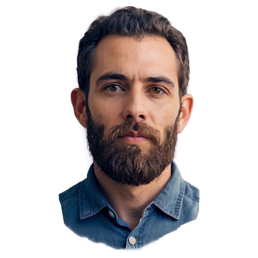 Stubble Beard Look Png 05042024 PNG Image