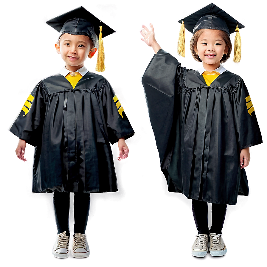 Student In Graduation Gown Png Nyt PNG Image