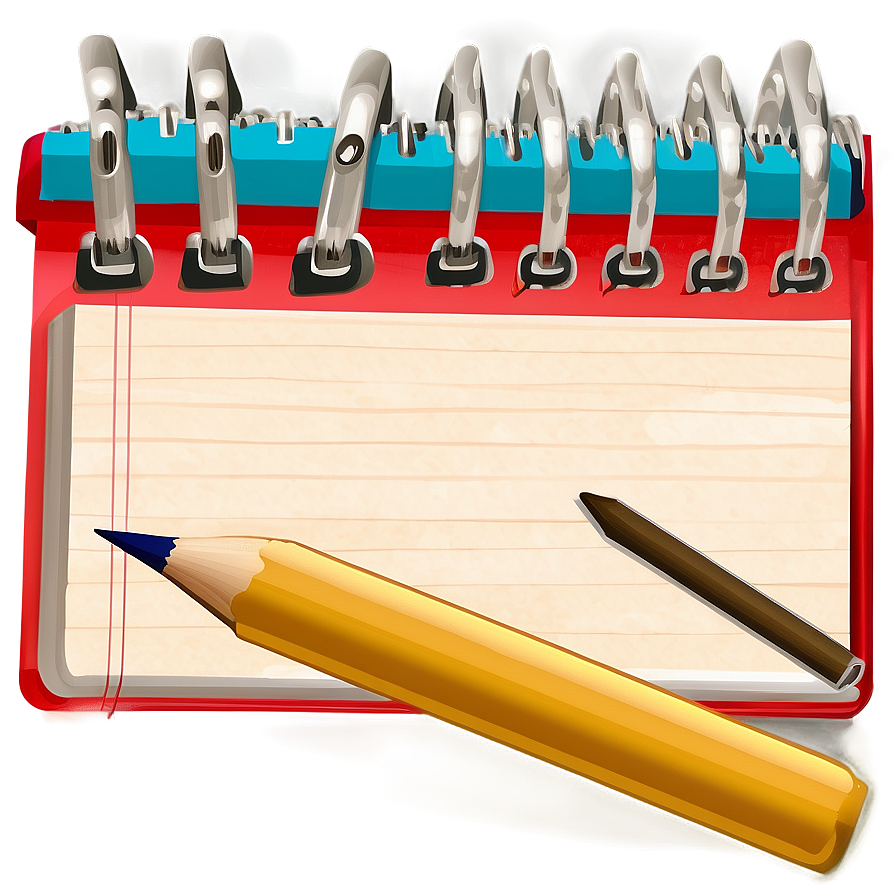 Student Notebook Png 22 PNG Image