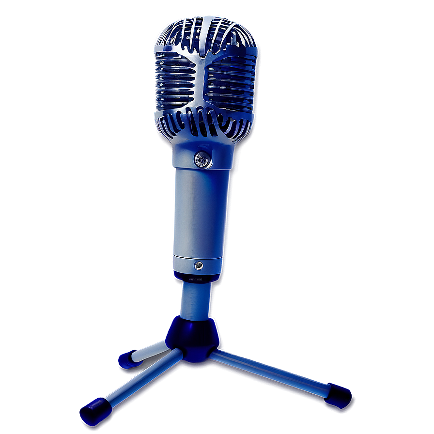 Studio Microphone On Stand Png 27 PNG Image