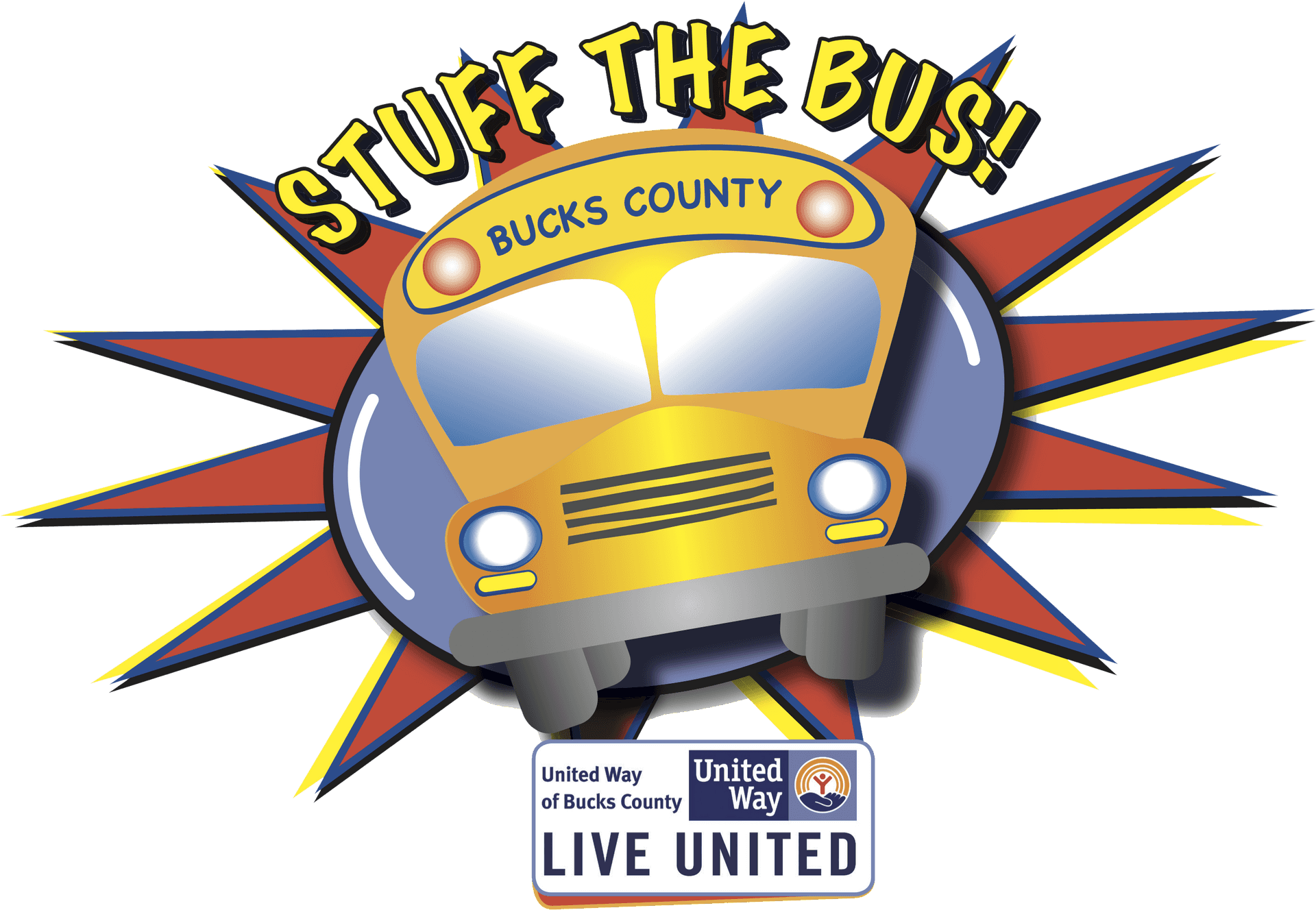 Stuff The Bus Bucks County Campaign PNG Image