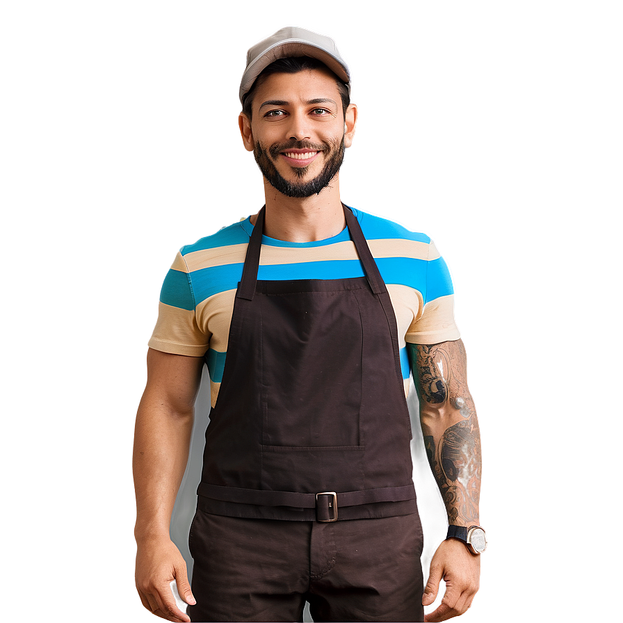 Stylish Barista Gear Png 2 PNG Image