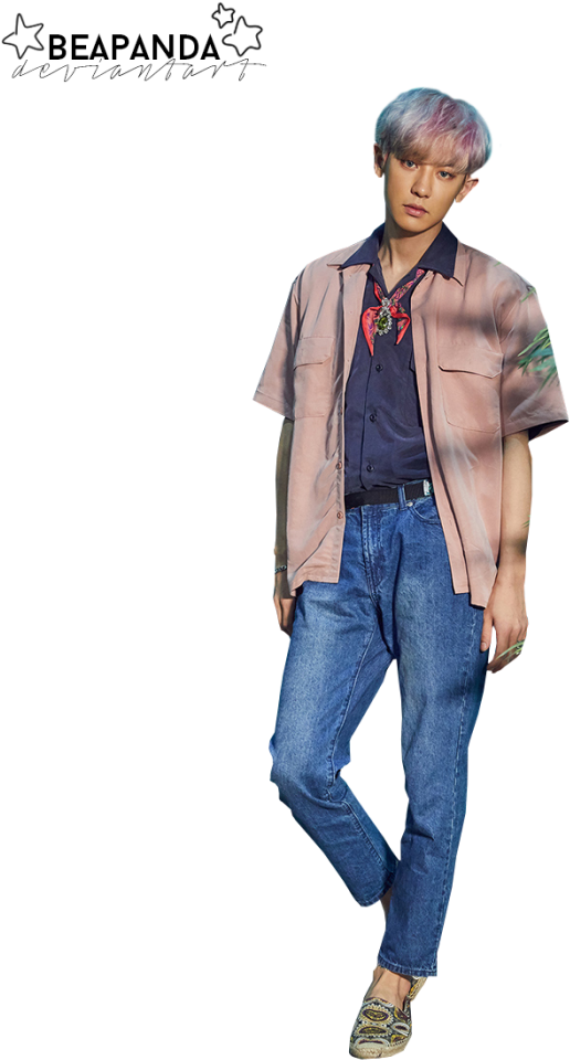 Stylish Casual Fashion Pose PNG Image