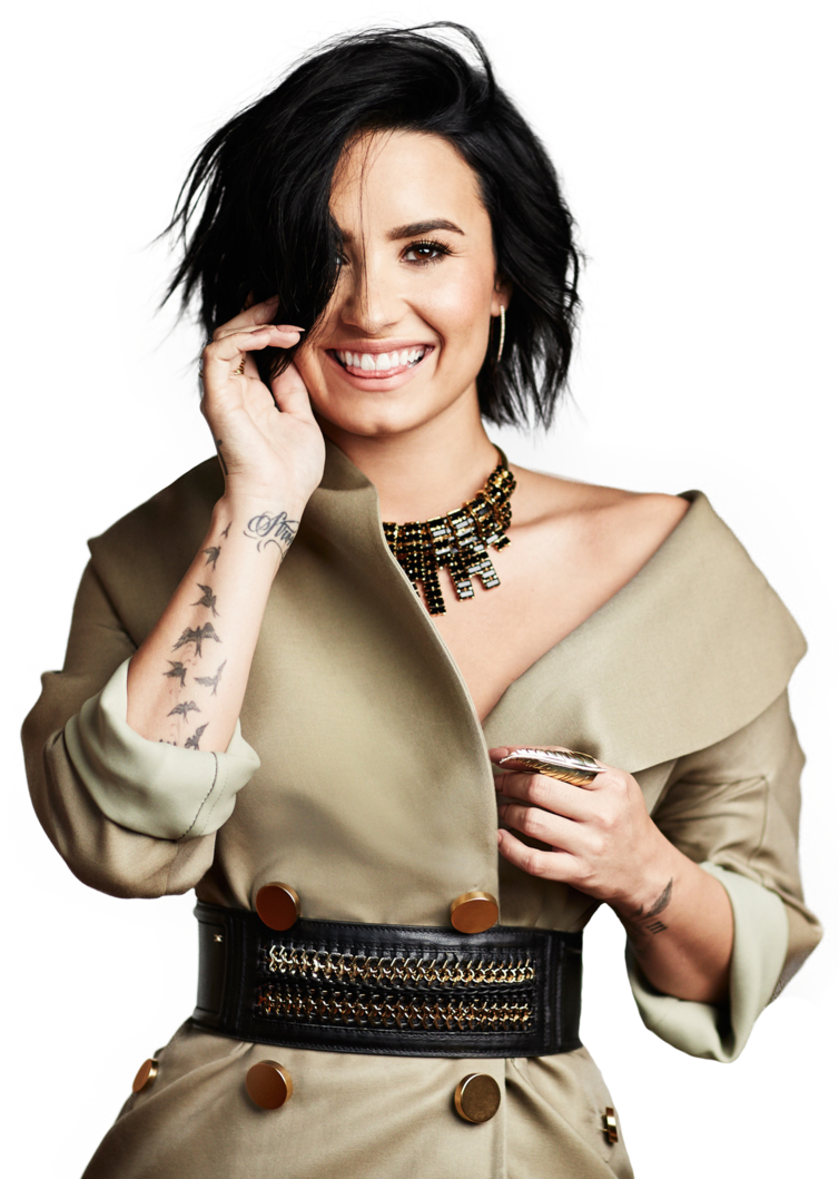 Stylish Celebrity Portrait PNG Image