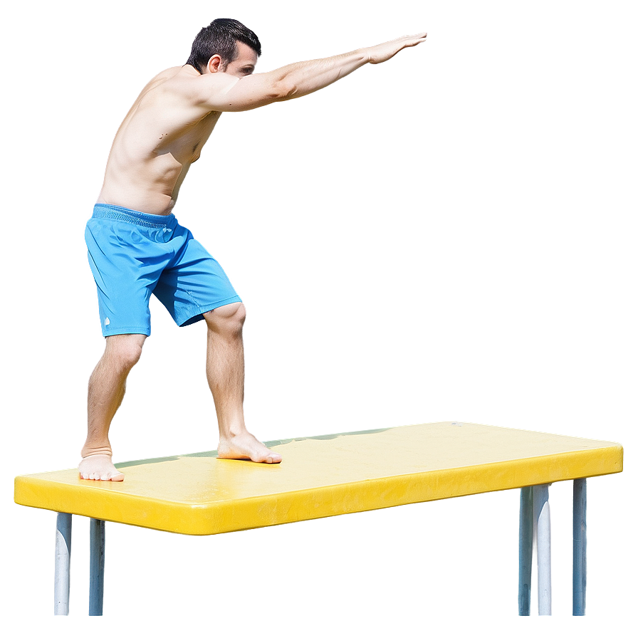 Stylish Diving Board Png 06212024 PNG Image