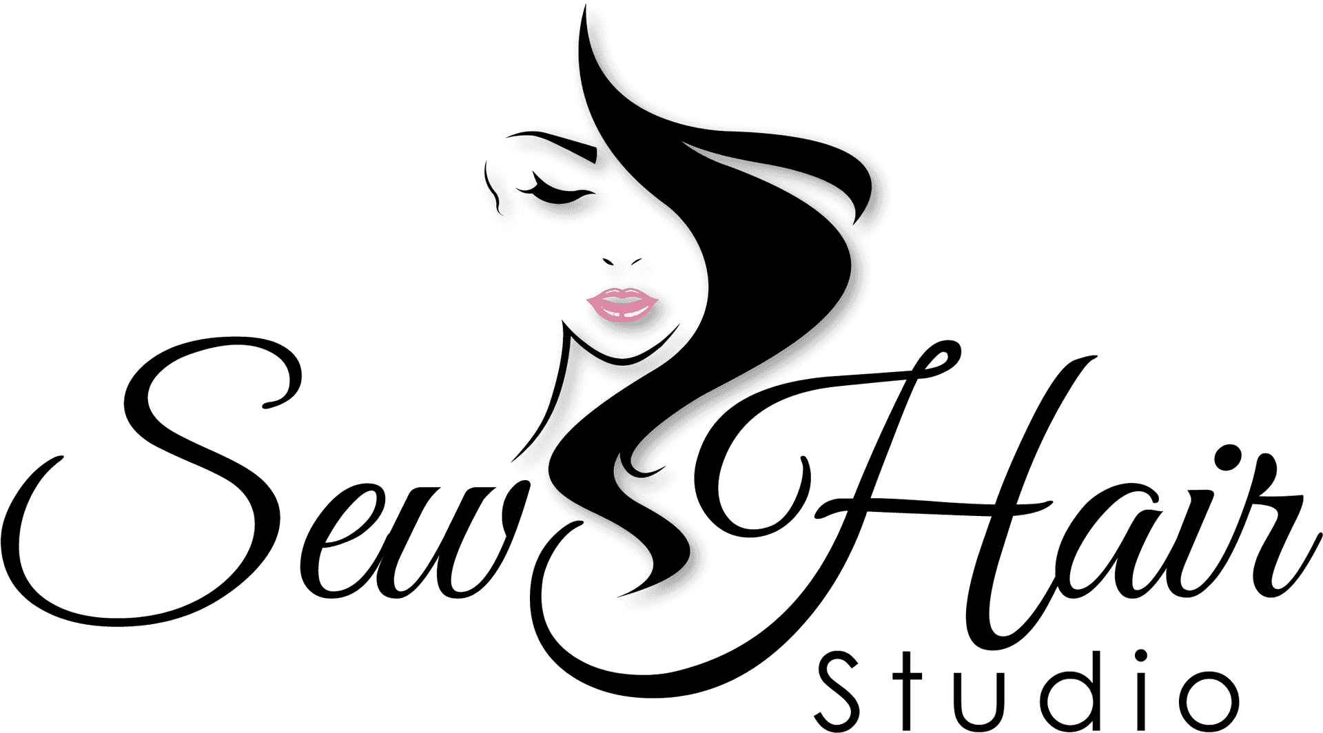 Stylish Hair Studio Logo PNG Image