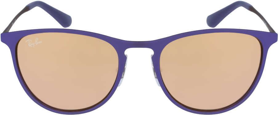 Stylish Purple Ray Ban Sunglasses PNG Image