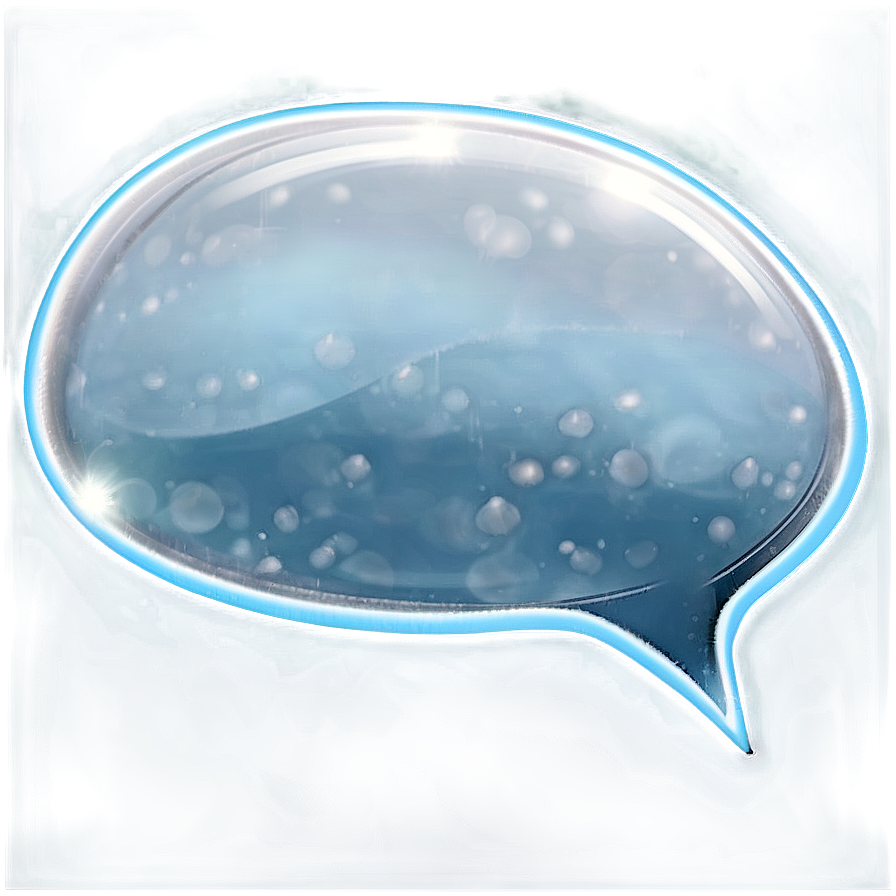 Stylish Thinking Bubble Png Xtd PNG Image