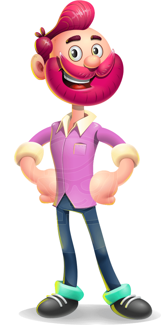 Stylish3 D Character Pose PNG Image