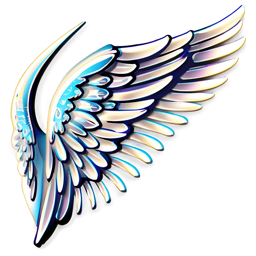 Stylized Angel Wings Symbol Png 13 PNG Image