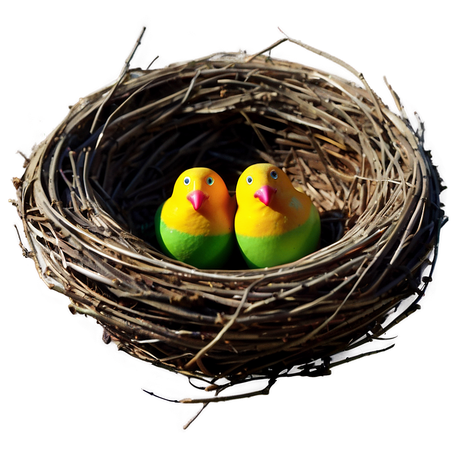 Stylized Bird Nest Png Yos PNG Image