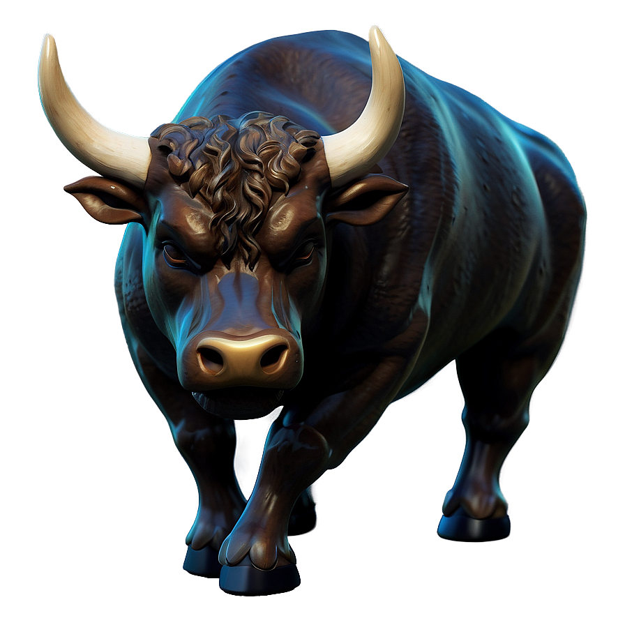 Stylized Bull Design Png Xab82 PNG Image