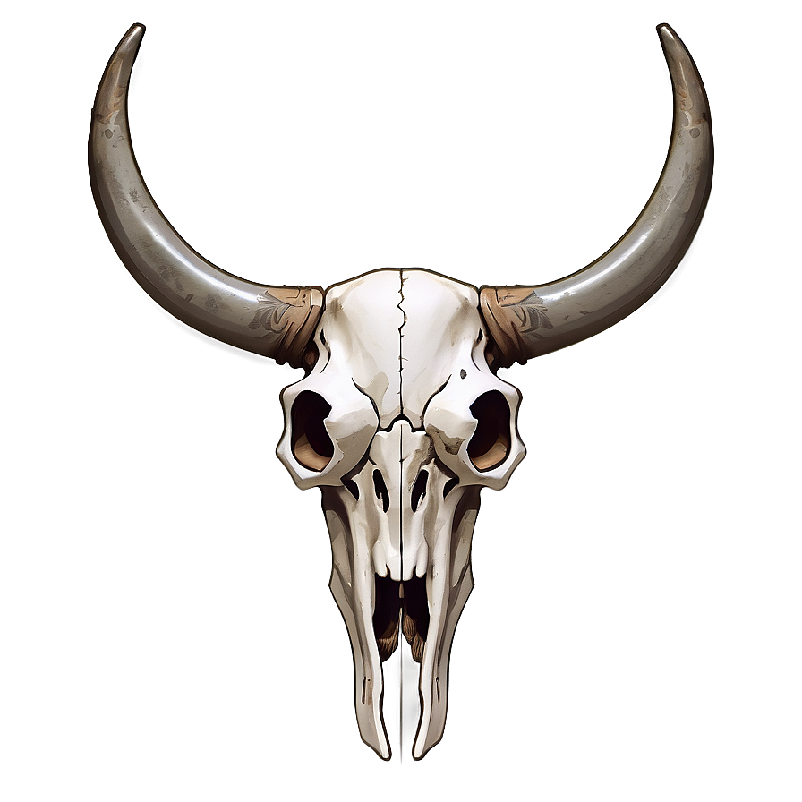 Stylized Bull Skull Png 92 PNG Image