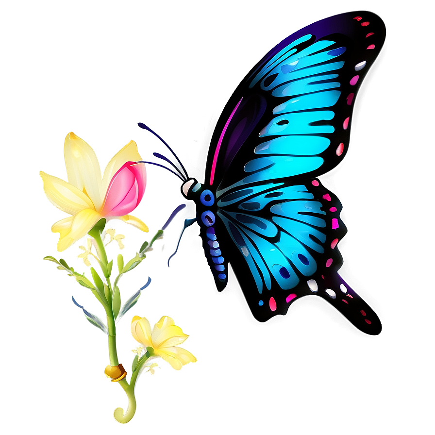 Stylized Butterfly Png Kay63 PNG Image