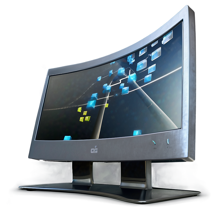 Stylized Computer Monitor Png 36 PNG Image