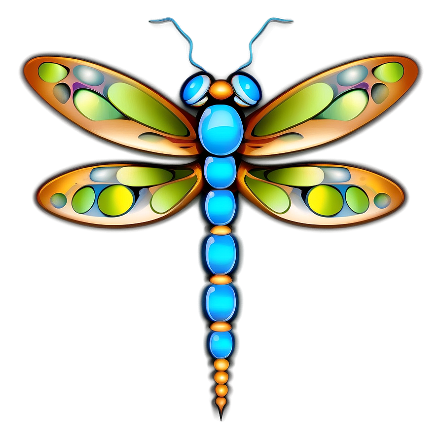 Stylized Dragonfly Png Rpw PNG Image