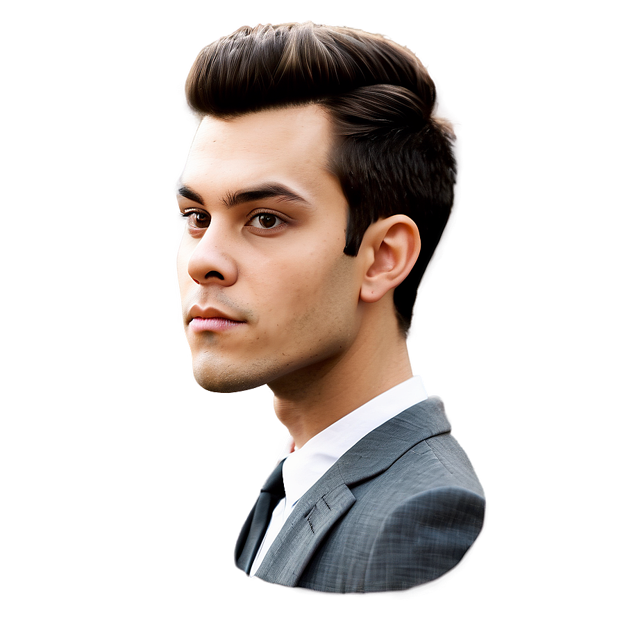 Stylized Edgar Haircut Png 10 PNG Image