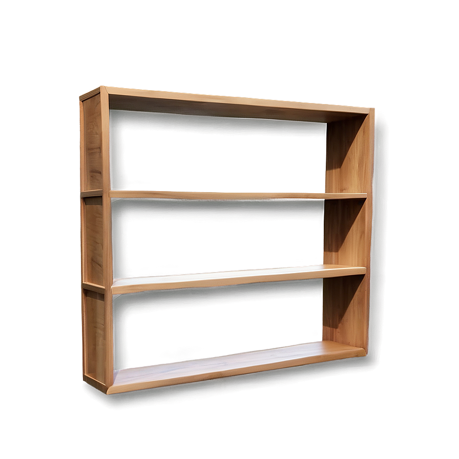 Stylized Empty Bookshelf Png 64 PNG Image