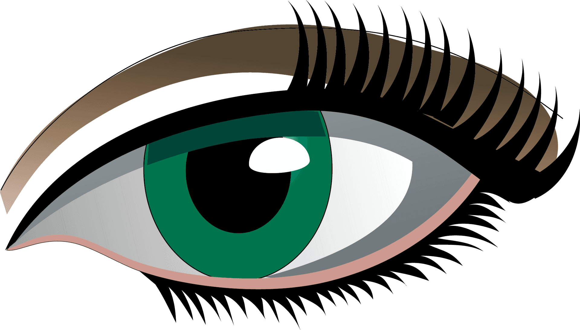 Stylized Evil Eye Graphic PNG Image