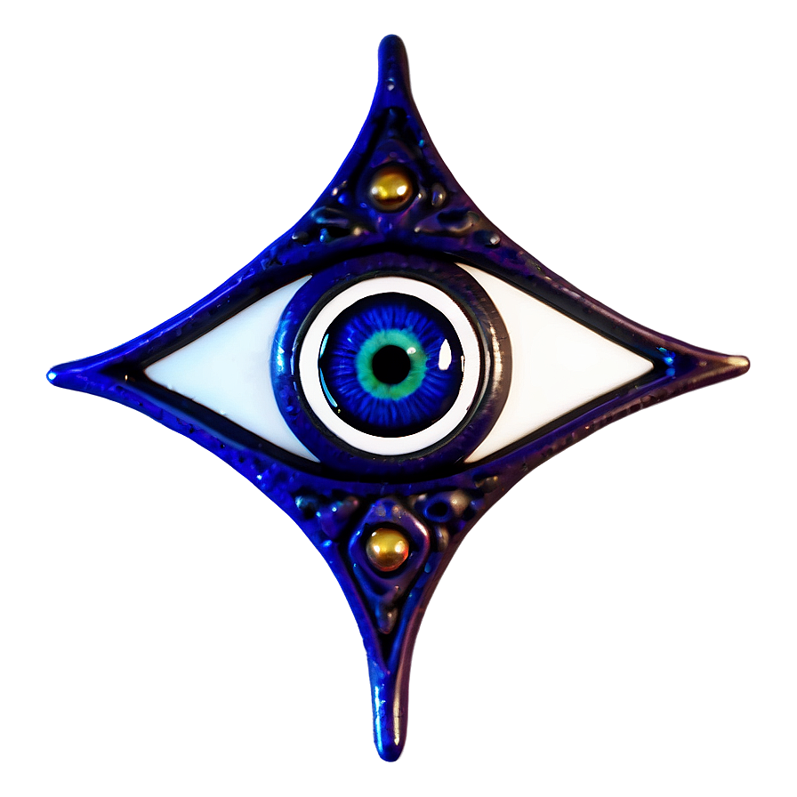 Stylized Evil Eye Png 05232024 PNG Image