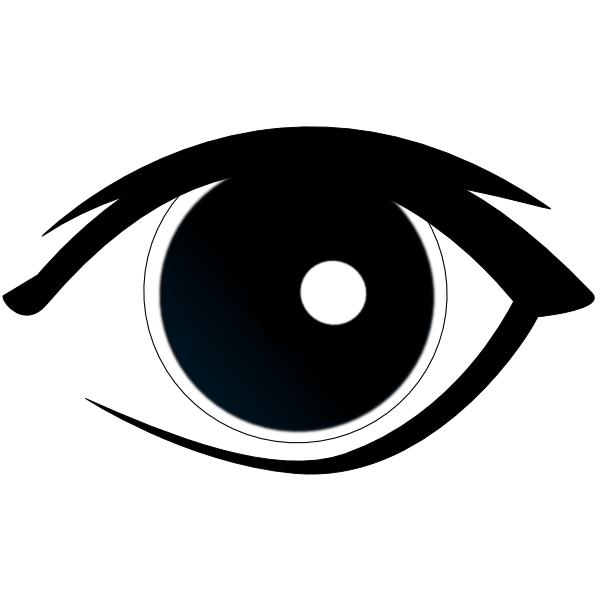 Stylized Eye Clipart PNG Image