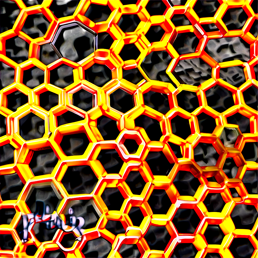 Stylized Honeycomb Pattern Png 47 PNG Image