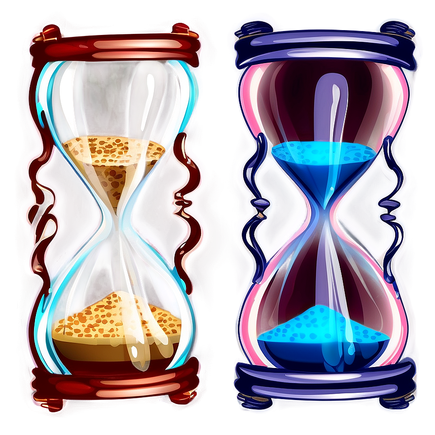 Stylized Hourglass Graphic Png Dbp12 PNG Image