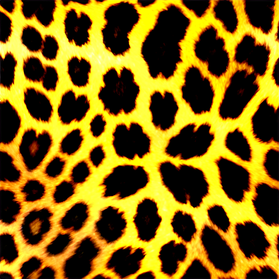 Stylized Leopard Texture Png 06252024 PNG Image