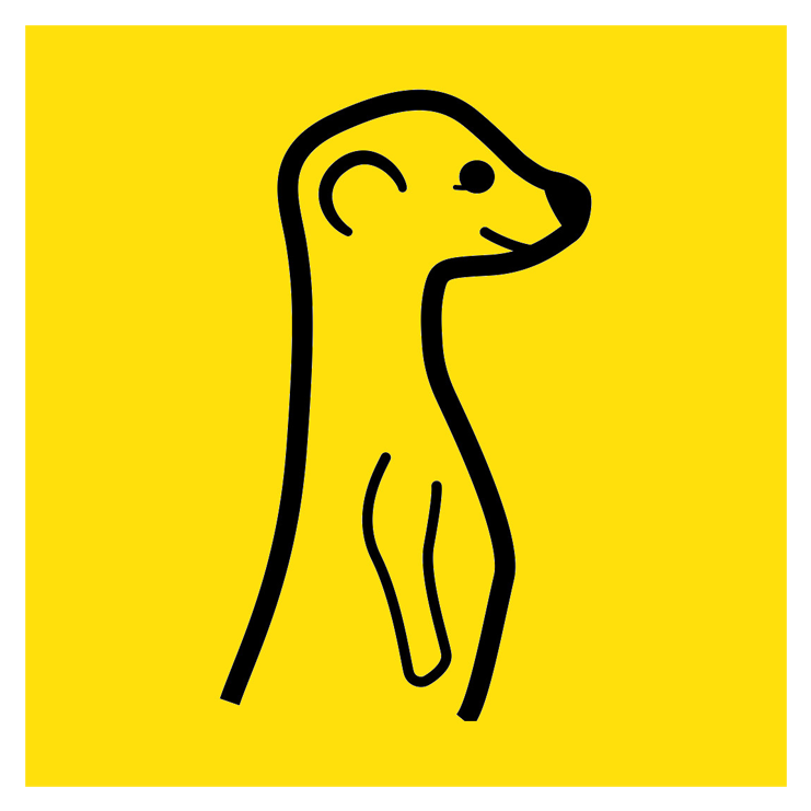 Stylized Meerkat Illustration PNG Image