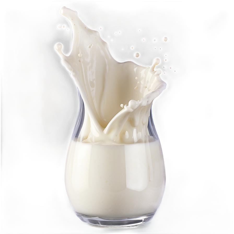 Stylized Milk Splash Png 33 PNG Image