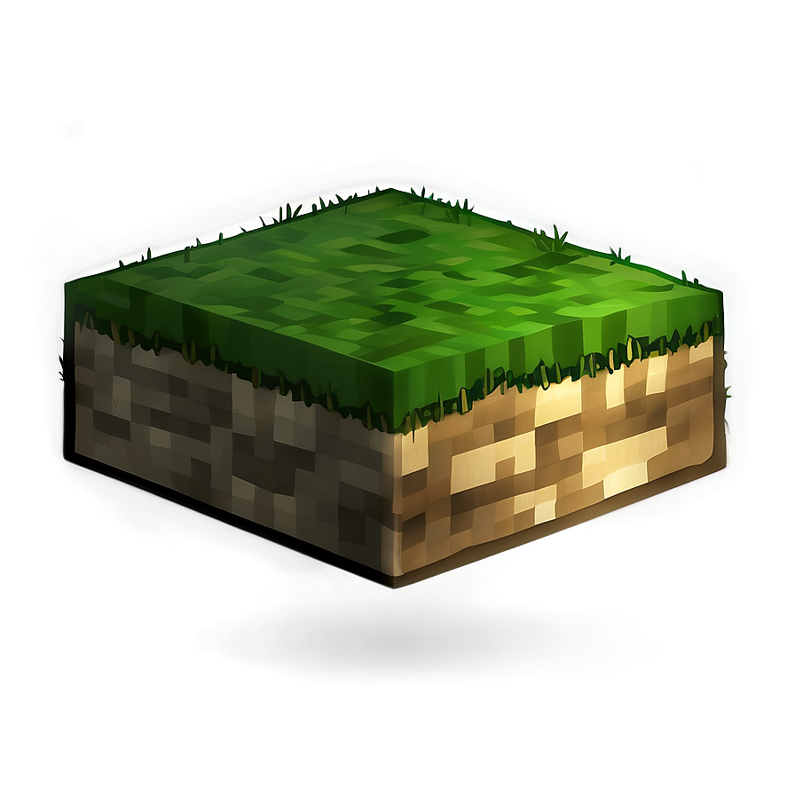 Stylized Minecraft Grass Block Png 59 PNG Image