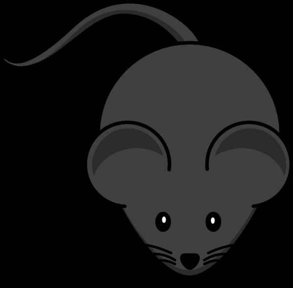 Stylized Mouse Graphic PNG Image