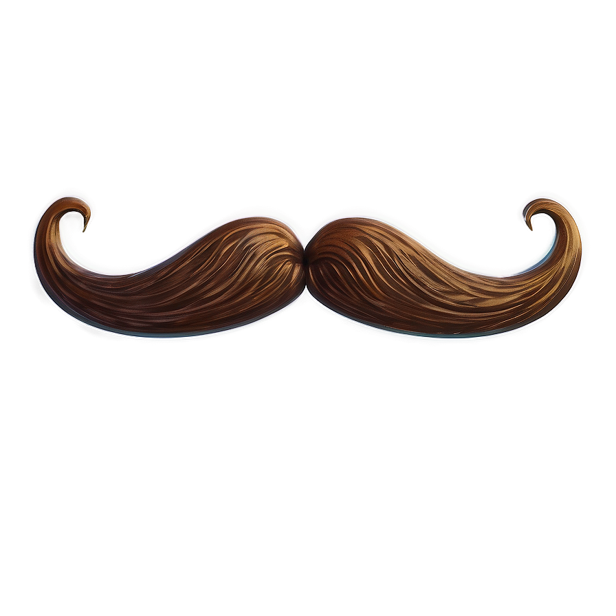 Stylized Moustache Art Png Jvk13 PNG Image