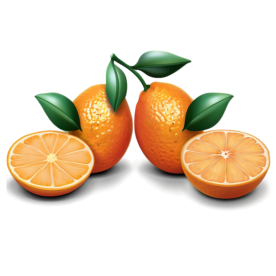 Stylized Orange Art Png 49 PNG Image