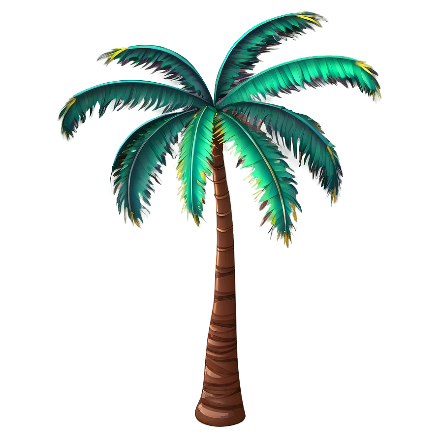 Stylized Palm Tree Png 80 PNG Image