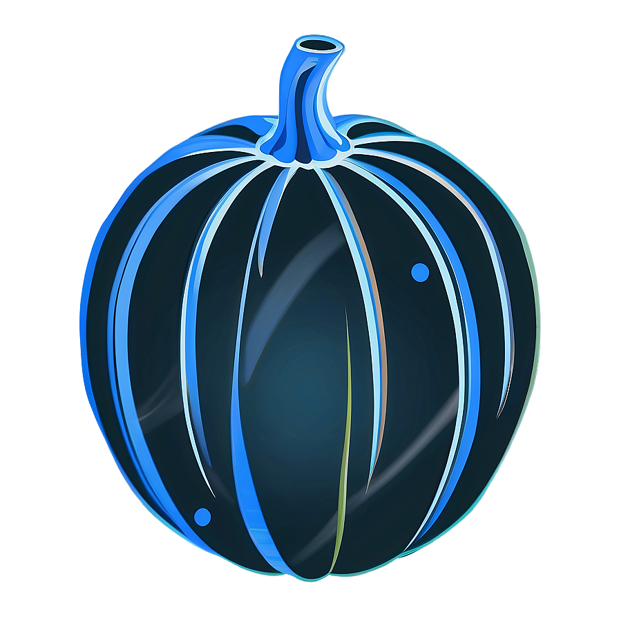 Stylized Pumpkin Silhouette Png 06292024 PNG Image