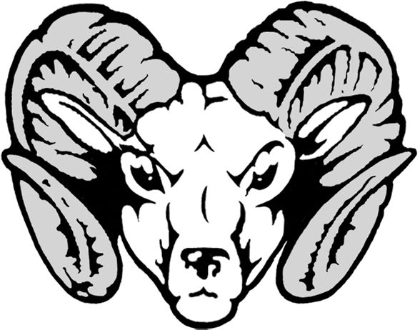 Stylized Ram Head Graphic PNG Image