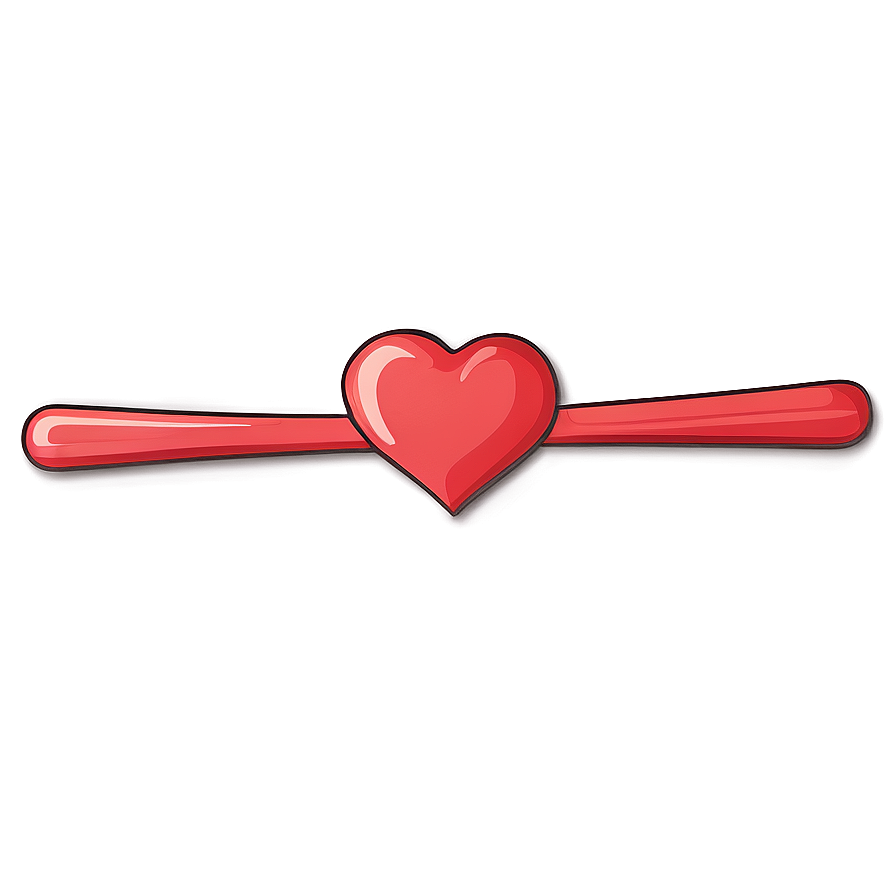 Stylized Red Heart Emoji Png 06262024 PNG Image