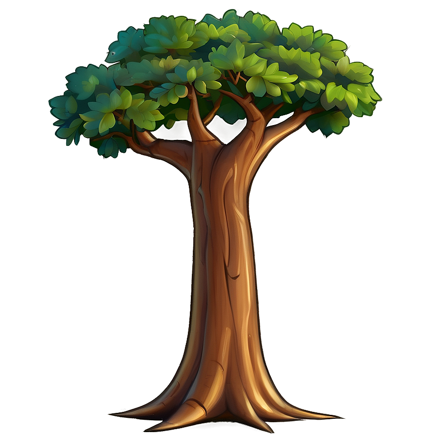 Stylized Small Tree Png Kty61 PNG Image