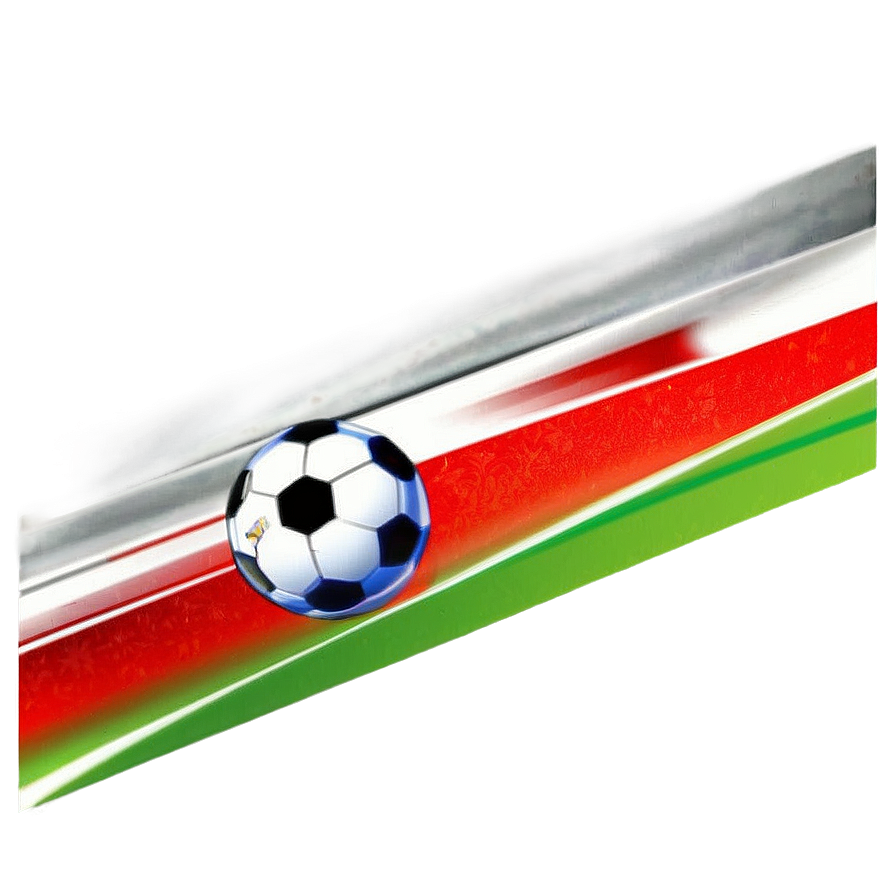 Stylized Soccer Ball Png Axn PNG Image