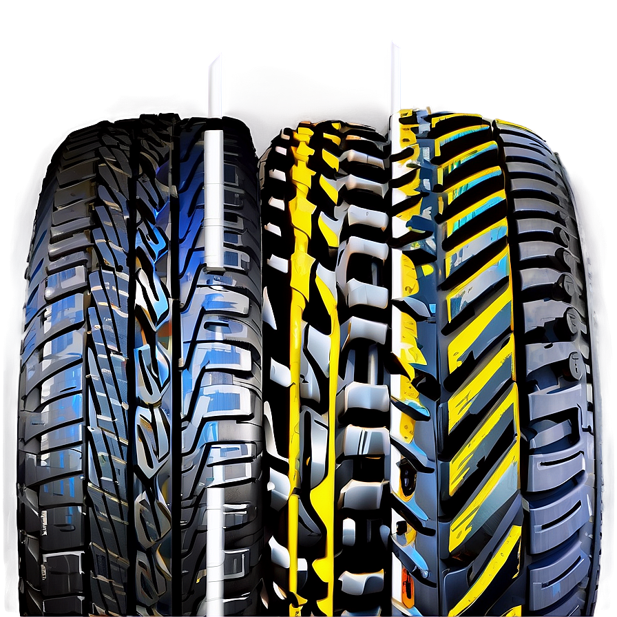 Stylized Tire Tracks Png Lrs55 PNG Image