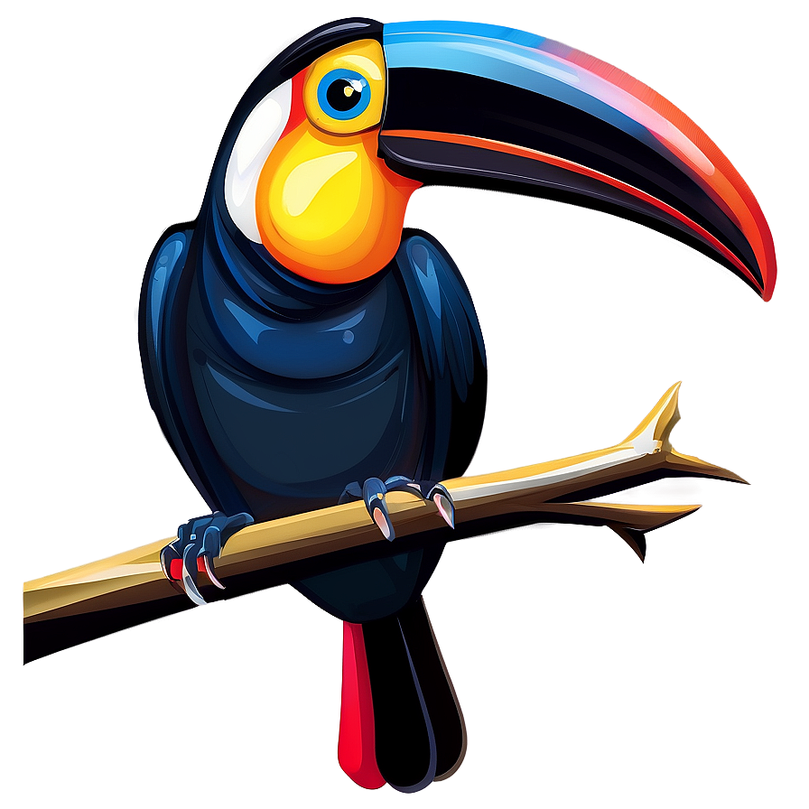 Stylized Toucan Vector Png 34 PNG Image