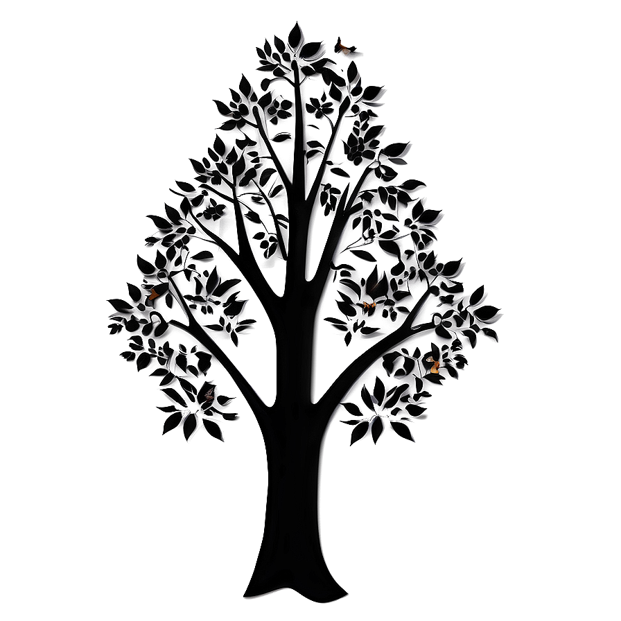 Stylized Tree Silhouette Png 69 PNG Image