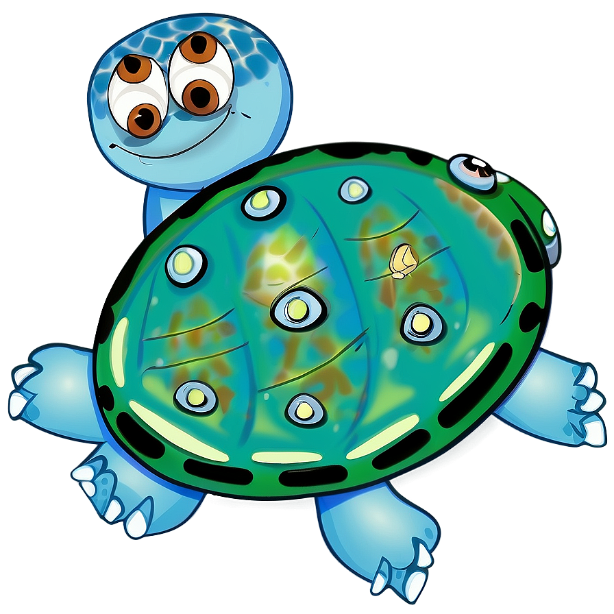 Stylized Turtle Clipart Png Bog21 PNG Image