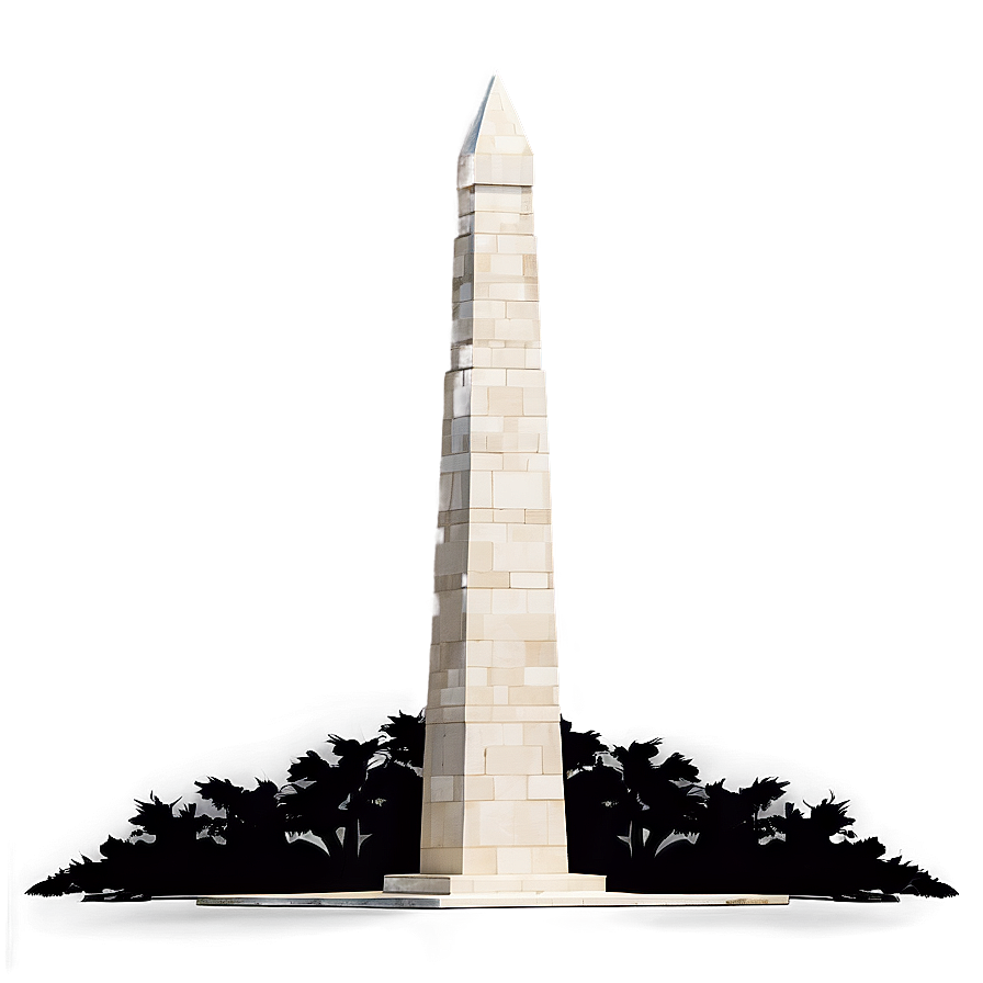 Stylized Washington Monument Graphic Png 06202024 PNG Image