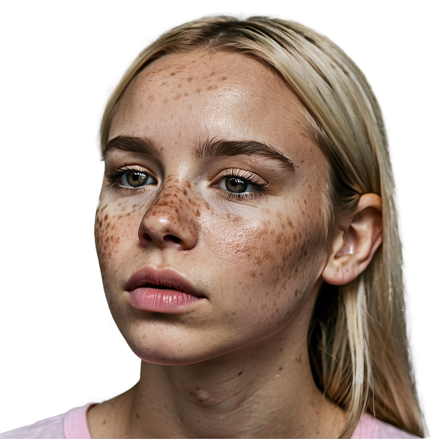 Subtle Freckles On Cheeks Png Fhq35 PNG Image