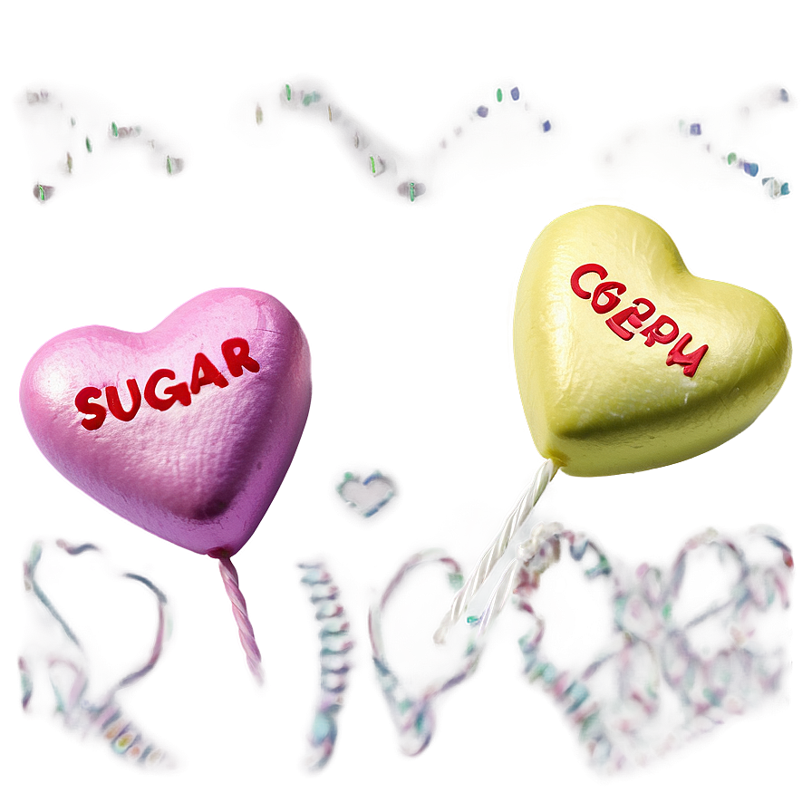 Sugar Conversation Hearts Png 55 PNG Image