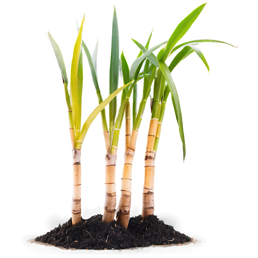 Sugarcane Seedling Growing Png Tya PNG Image