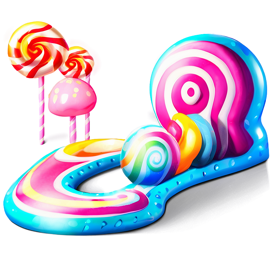 Sugary Candyland Pathway Png 06202024 PNG Image