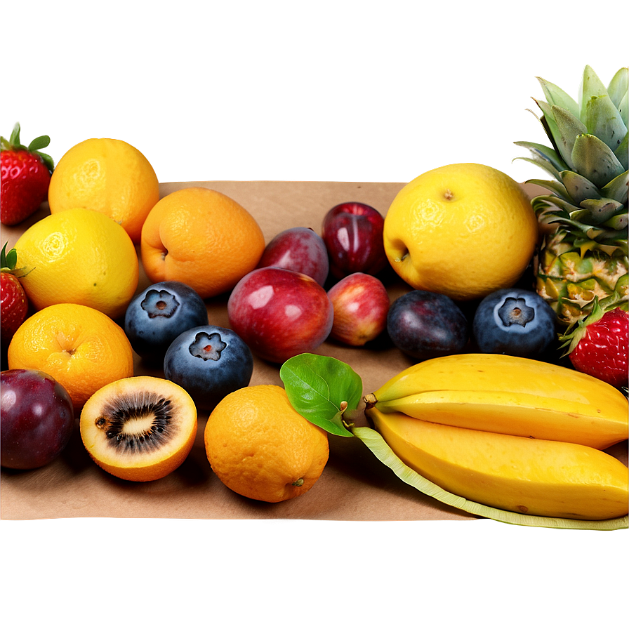 Summer Fruit Selection Png 05212024 PNG Image